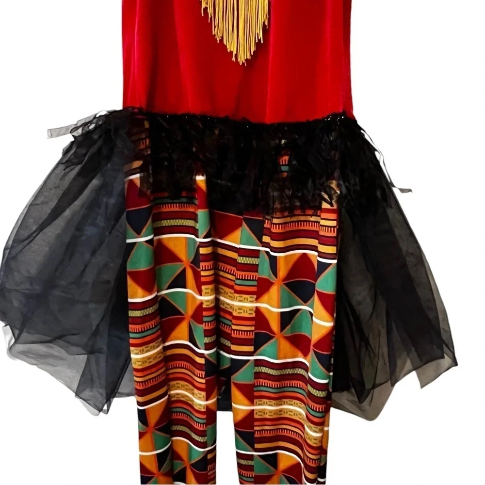 Revolution Dance Wear Jubilation Dance Costume Extra Large Child Safari